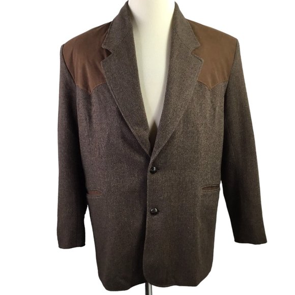 Vintage Pioneer Wear Country Gentlemen Suit Coat Blazer Jacket Western USA Sport - Picture 5 of 13